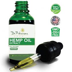 Hemp Oil Extract 3000mg - by Dr. Fishman Labs