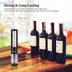 Electric Wine Bottle Opener - Arrinew Battery Operated