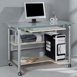 Classy Rolling Computer and Laptop Desk