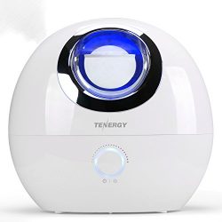 Tenergy Pluvi Ultrasonic Cool Mist Humidifier with Auto Shut-Off Protections