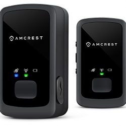 Amcrest 2-Pack Portable Mini Real-Time GPS Tracker