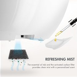 Tenergy Pluvi Ultrasonic Cool Mist Humidifier with Auto Shut-Off Protections