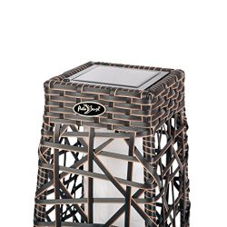 Patio Sense Wailea Garden Lantern LED Light, Brown