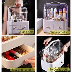 FAZHEN dust-Proof Makeup Organizer, Cosmetic and Jewelry