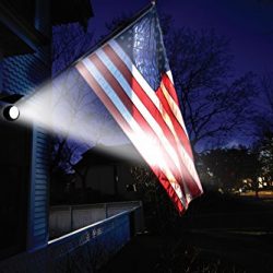 MAXSA Directionally Focused Solar LED Flag Light