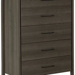 South Shore Gravity 5 Drawer Chest, Gray Maple