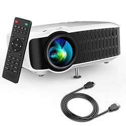 Movie Projector, DBPOWER 2019 Newest LCD Video Projector