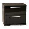 South Shore Mikka 2-Drawer Nightstand