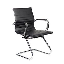 TECHNI MOBILI Modern Visitor Office Chair - Black