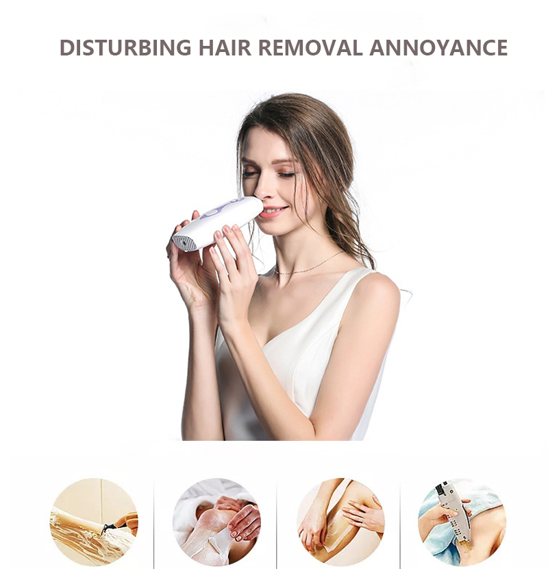 IPL Laser Hair Removal Machine Laser Epilator Hair Removal Permanent Bikini Body 500000 Pulsed Depilador 6