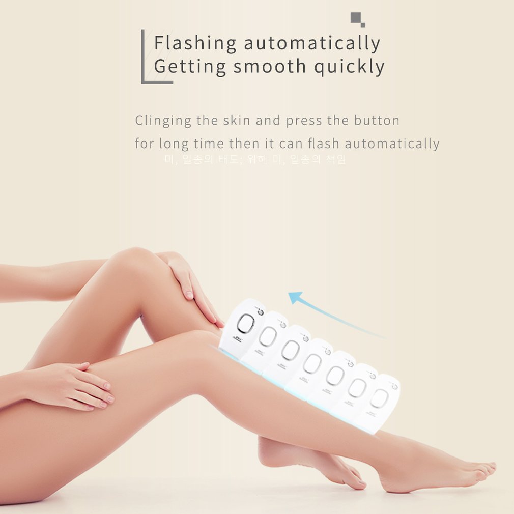 Laser Hair Removal Instrument Body Photon Underarm Private Parts Beauty Salon Hair Removal Equipment Personal Care Products 16