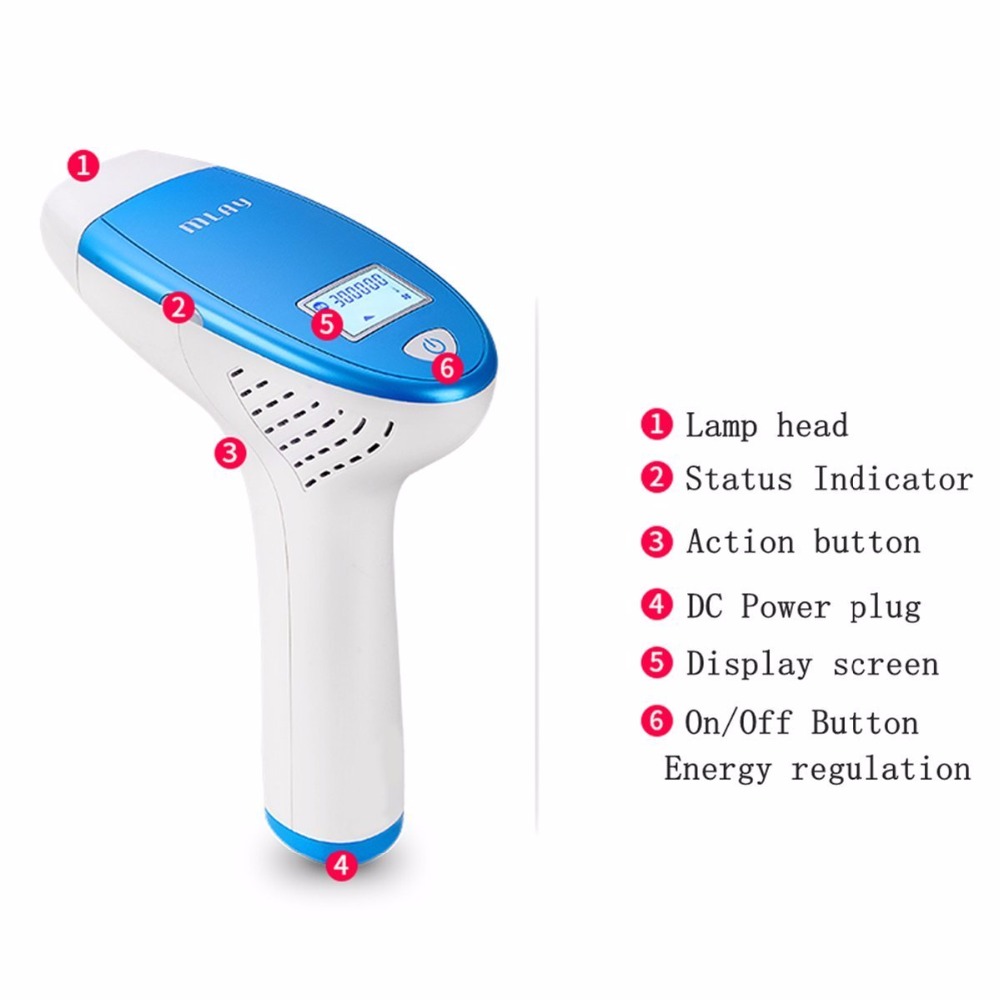 3 IN 1 IPL Laser Hair Removal Machine Permanent Face Body Hair Removal Device 300000 Flashes Electric depilador Acne clearance 13