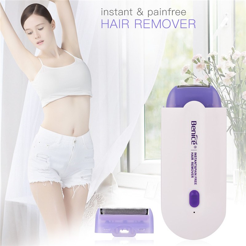 Mini Laser Hair Removal Machine Sense-Light Lady Shaver Epilator instant pain free Bikini Legs Face Body Electric Hair Remover36 9