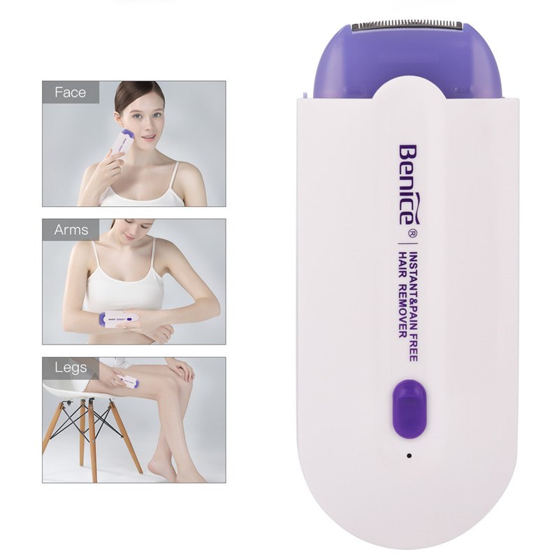 Mini Laser Hair Removal Machine Sense-Light Lady Shaver Epilator instant pain free Bikini Legs Face Body Electric Hair Remover36 11