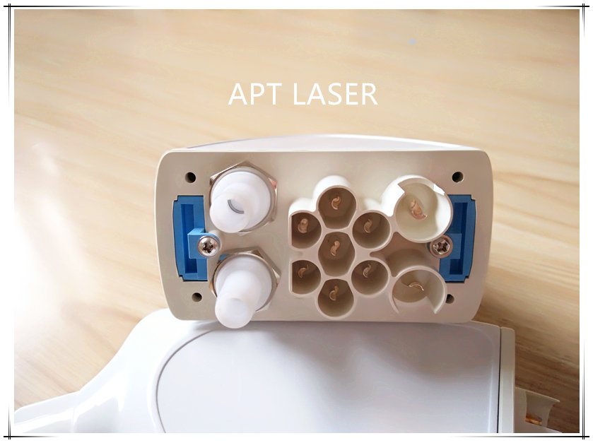 IPL connector for IPL hair removal machine SHR E-light laser handle 2pcs 2