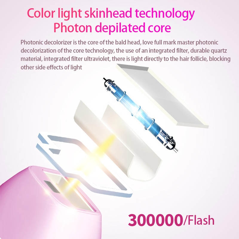 Laser Depilator IPL Epilator Permanent Hair Removal Touch Body Leg Bikini Trimmer Photoepilator For Women 12