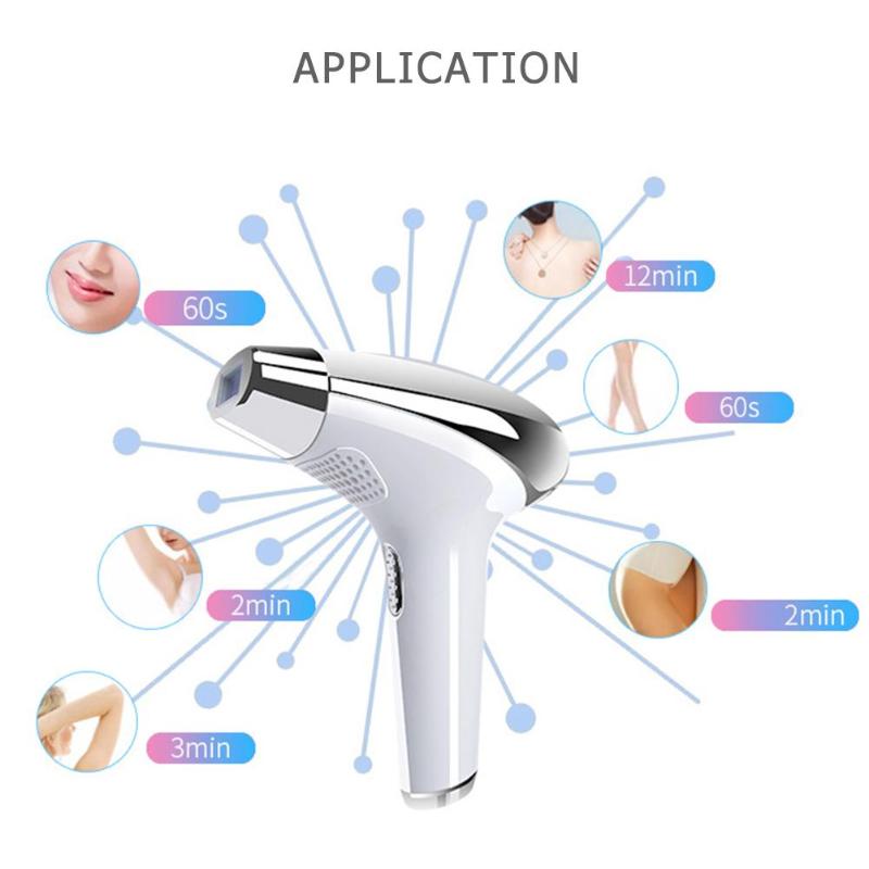 LCD Display 5 Modes Laser Hair Removal Machine Permanent Body Hair Epilator 8