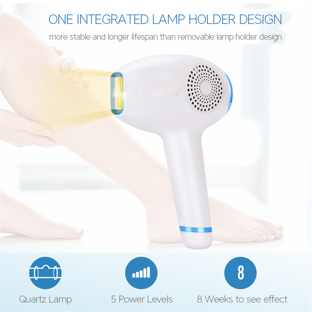 Painless Home Use Permanent Hair Removal for Women WPL ICE Cool Integrated 350,000 Flashes Touch LCD Screen laser hair removal 7