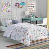 Novogratz Bright Pop Metal Bed, Adjustable Height