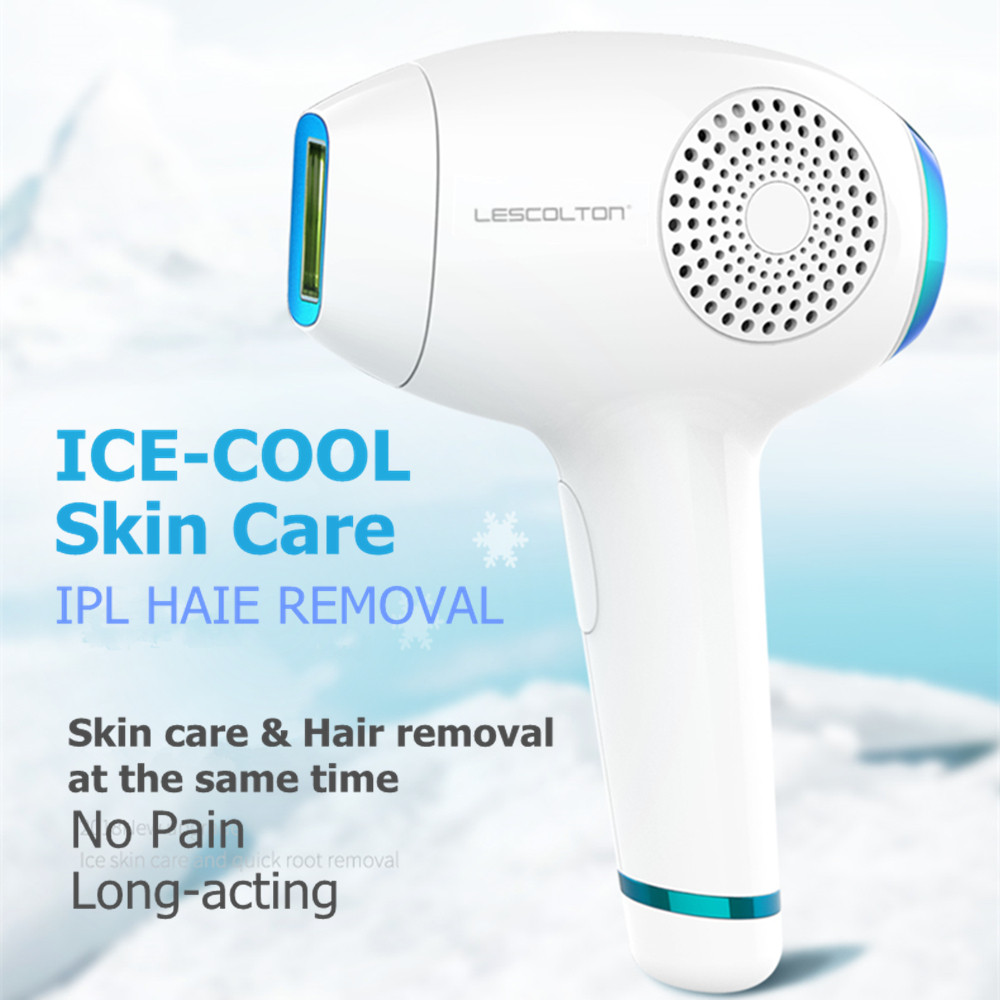 Painless Home Use Permanent Hair Removal for Women WPL ICE Cool Integrated 350,000 Flashes Touch LCD Screen laser hair removal 3