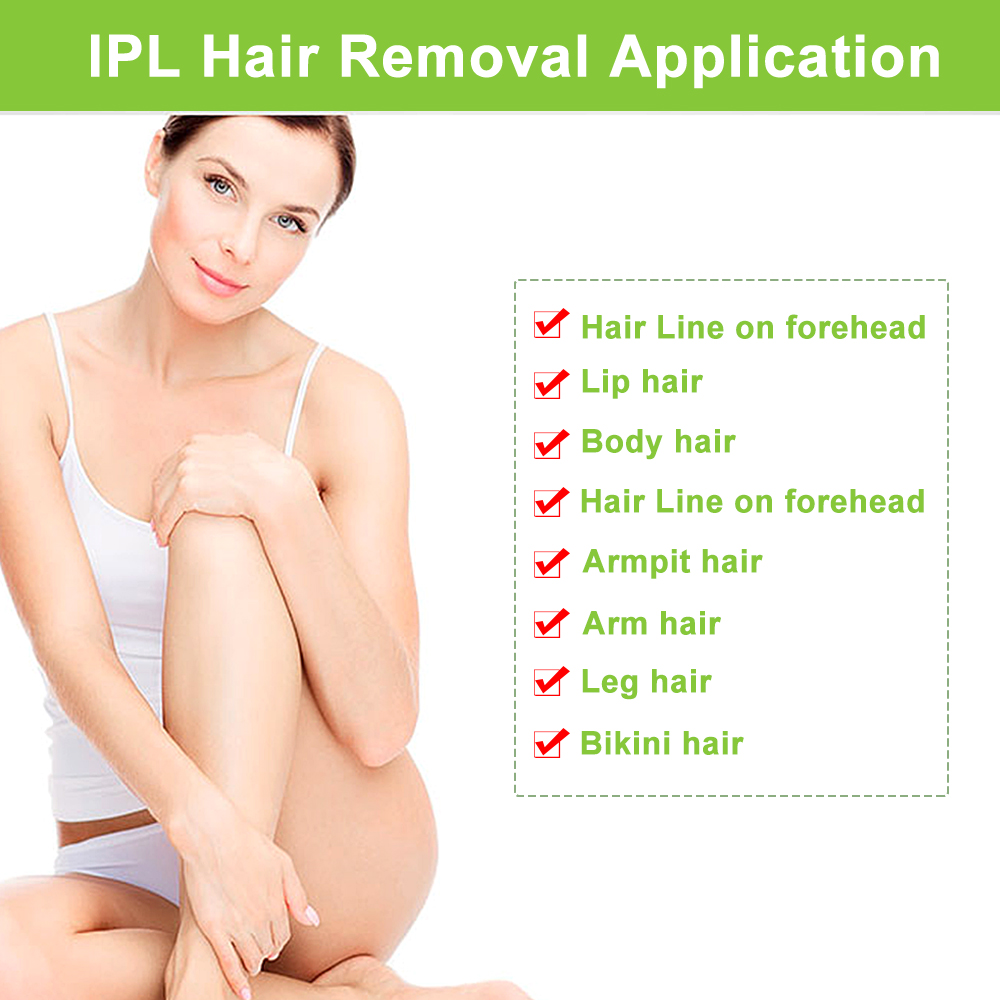 Epilator Hair Removal Depilador IPL Laser Hair Removal Machine Depiladora Hair Removal Permanent Depilation Photoepilator T009 16