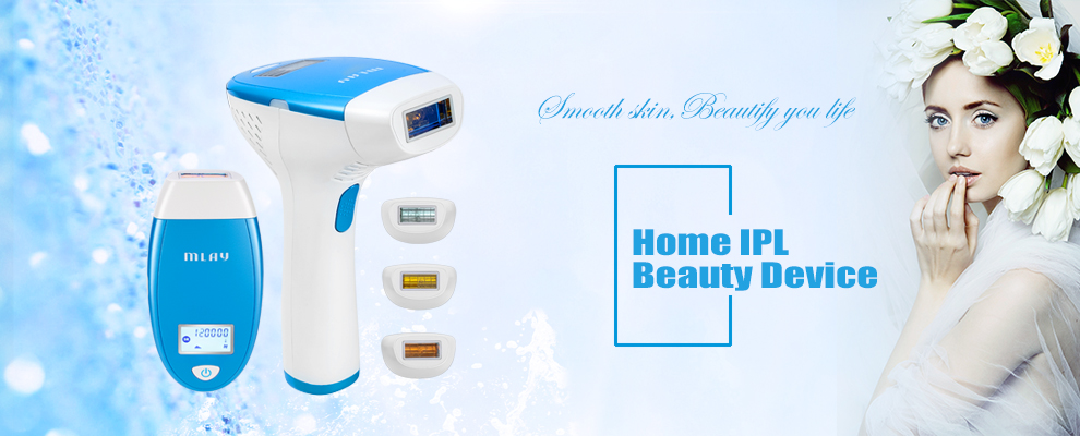 Mlay Portable home use skin rejuvenation ipl laser hair removal machine with hair removal lamp 300000 shots for Free Shipping 10