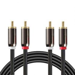 Nextronics 2RCA to 2RCA Dual Stereo Cable/Cord