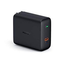 AUKEY USB C Charger 60W with Power Delivery 3.0 & GaN Power Tech