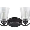 Aspen Creative, Two-Light Metal Bathroom Vanity Wall Light Fixture