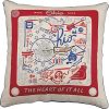 Primitives by Kathy Home Ohio State Cotton Decorative Throw Pillow