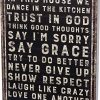Primitives by Kathy Classic Box Sign, 15 x 19-Inches