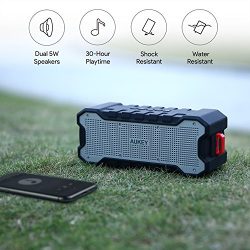 AUKEY Bluetooth Speaker with Outdoor Loud Sound, Waterproof IPX7