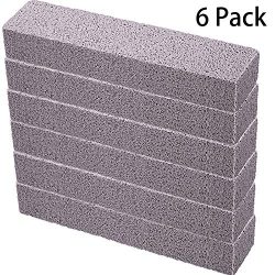 6 Pieces Pumice Sticks Pumice Scouring Pad for Cleaning Pool