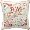 Primitives by Kathy Decorative Super North Pole Holiday Throw Pillow