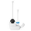 OXO Good Grips Hideaway Toilet Brush and Plunger Combination Set