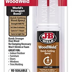 J-B Weld WoodWeld Epoxy Syringe - Light Tan