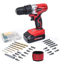 WORKSITE 18V Cordless Electric Drill ScrewDriver with 1300mA