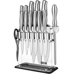 DEIK Knife Set High Carbon Stainless Steel Kitchen Knife Set