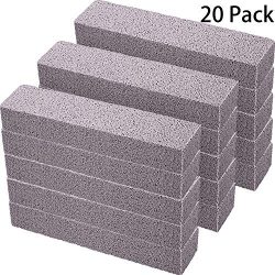 20 Pack Pumice Stones for Cleaning - Pumice Scouring Pad