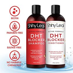 DHT Blocker Shampoo and Conditioner for Hair Loss, For Men & Women