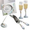 PERSONALIZED and ENGRAVED, Fashioncraft Beach Themed Wedding Day