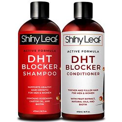 DHT Blocker Shampoo and Conditioner for Hair Loss, For Men & Women