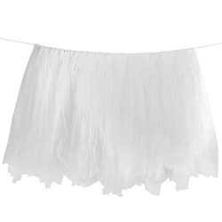 Table Clamp - Birthday Wedding Baby Shower Table Tulle Tutu Skirt Decoration