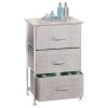 mDesign Vertical Dresser Storage Tower - Sturdy Steel Frame