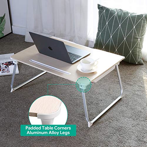AUKEY Laptop Bed Table (Large Size) Foldable Portable Laptop Stand Best ...