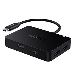 AUKEY USB C Hub Adapter with 4K HDMI, 4 USB 3.0 Ports