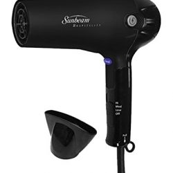 Sunbeam Retractable Cord Folding Handheld Hair Dryer with Concentrator