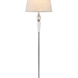 Aspen Creative, 1-Light Crystal Accented Floor Lamp