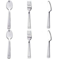 Boon Earthie 2 Set small stainless steel 6 in flatware utensils sets