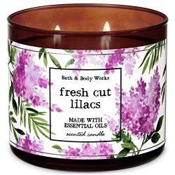 Bath and Body Works Fresh Cut Lilac 3-Wick Candle